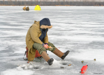 Памятка любителям зимней рыбалки (правила безопасности на льду)   