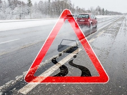 Информация для населения о правилах безопасного движения по зимним дорогам