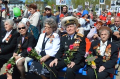 В Радужном отпраздновали 70-ю годовщину со дня Великой Победы