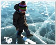 Берегите детей! Напомните им правила безопасного поведения на льду!
