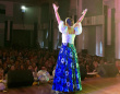 Российская исполнительница народных песен Марина Девятова в Радужном
