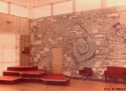 Участник фотоконкурса: Николай Владимирович Ковбасюк (фото из архива военных строителей). Интерьер универсального зала зоны гостиниц и общежитий. Конец 1980-х годов.