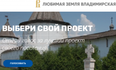 Отдай голос за лучший проект нашего города